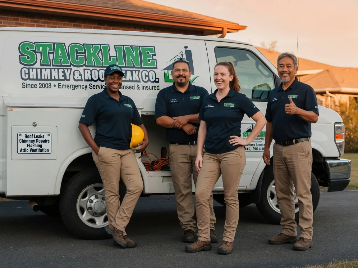 Chimney flashing repair company in Martelle, IA